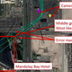 A system developed by Carnegie Mellon University uses video from smartphones to help pinpoint the location of shooters. Here, analysis of video from two smartphones during the 2017 mass shooting in Las Vegas indicates the shooter was in the north wing of the Mandalay Bay hotel.